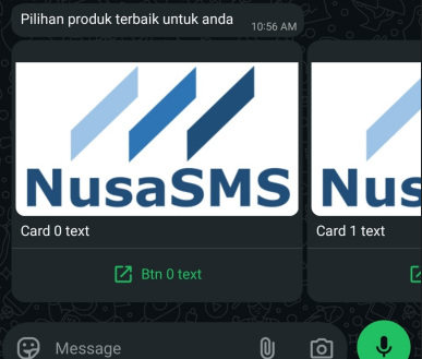 Message preview