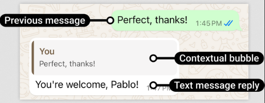 Contextual Reply